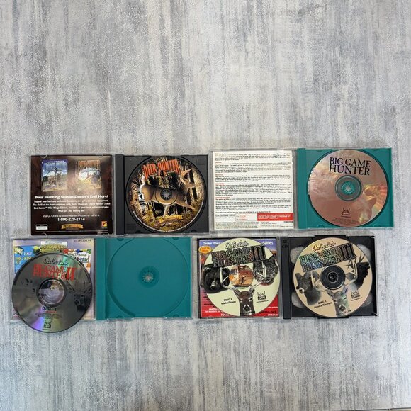 DEER HUNTER 4 World class record bucks  Cabelas Big Game Hunter 1 2 3 PC CD-Rom - Picture 2 of 2